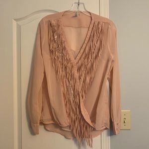 Yoana Baraschi light pink blouse